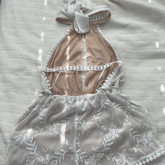 WHITE FOREVER21 ROMPER - Picture 6 of 6